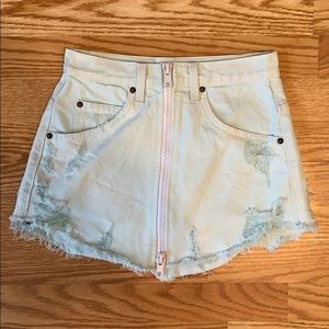 CARMAR DENIM SKIRT